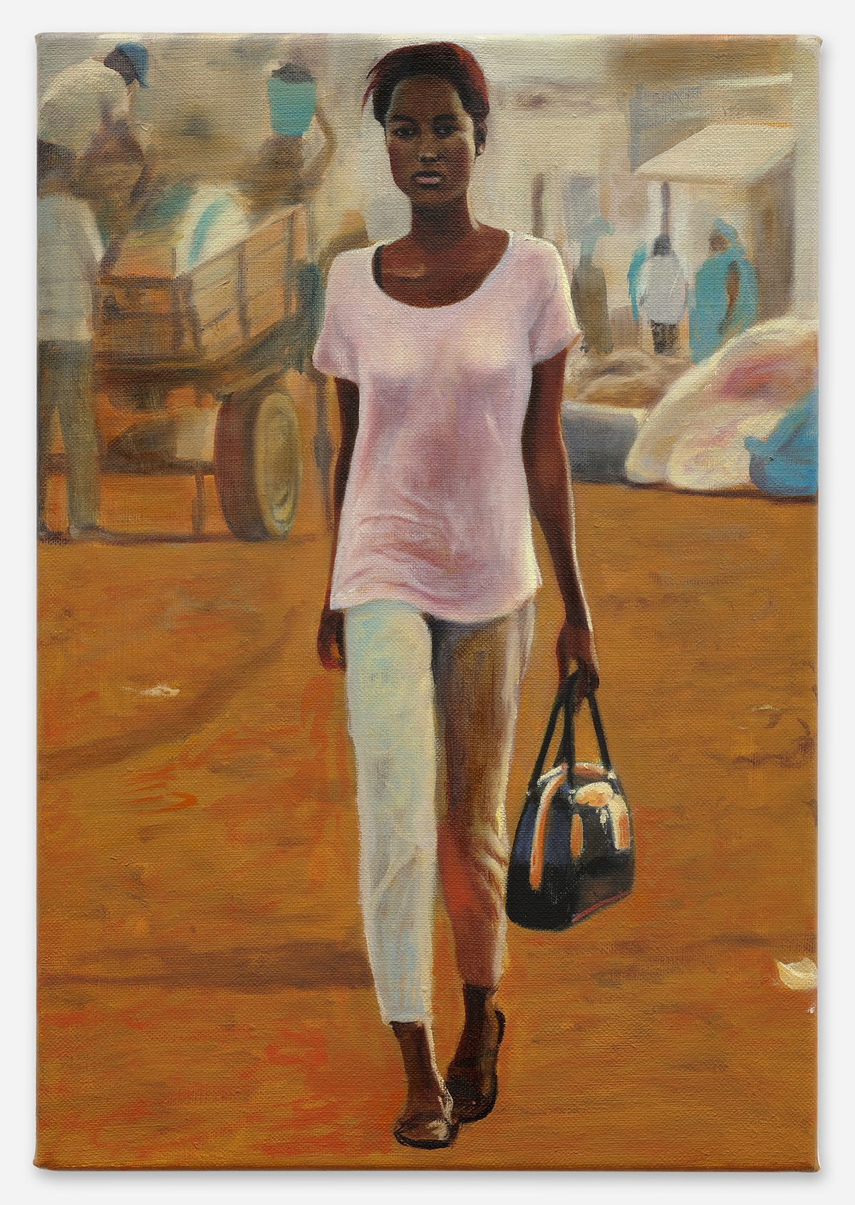 Mathis Gasser, Ada, 2022oil on canvas44 x 30 cm
