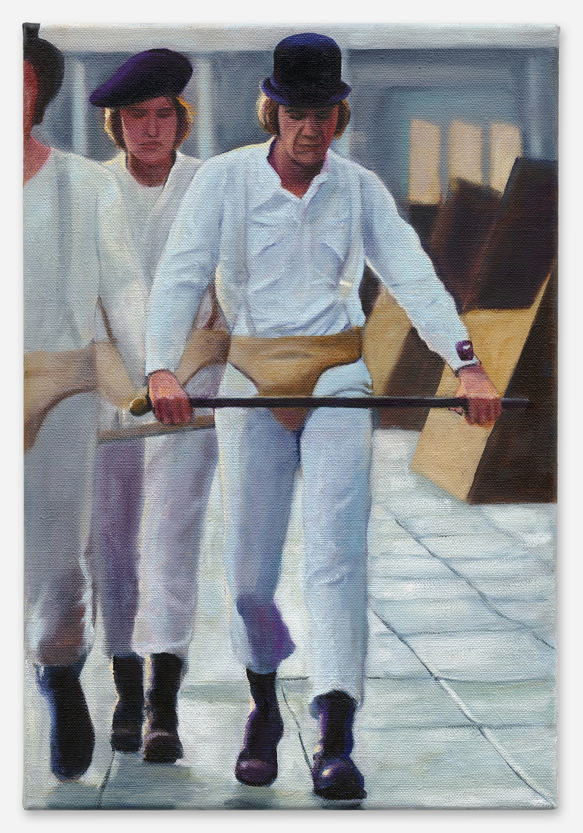 Mathis Gasser, Alex DeLarge, 2022oil on canvas44 x 30 cm