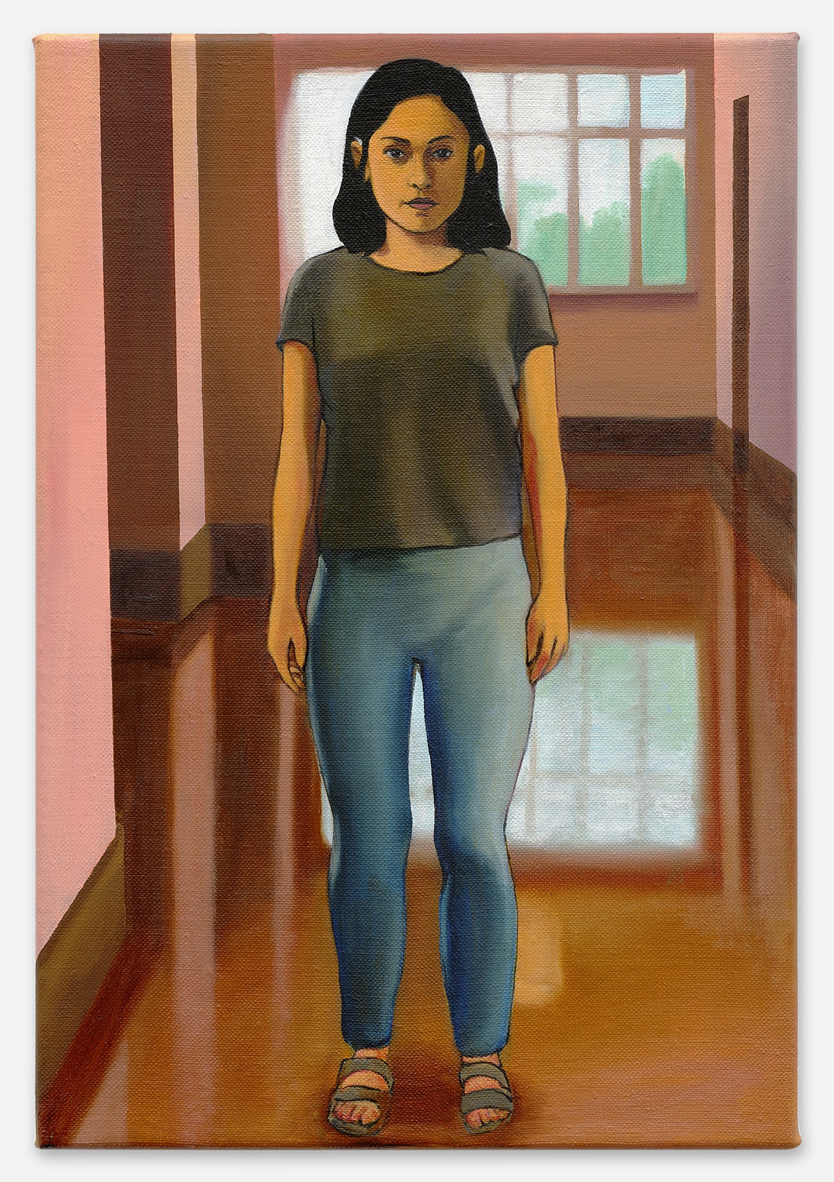 Mathis Gasser, Alma Winograd-Diaz, 2022oil on canvas44 x 30 cm