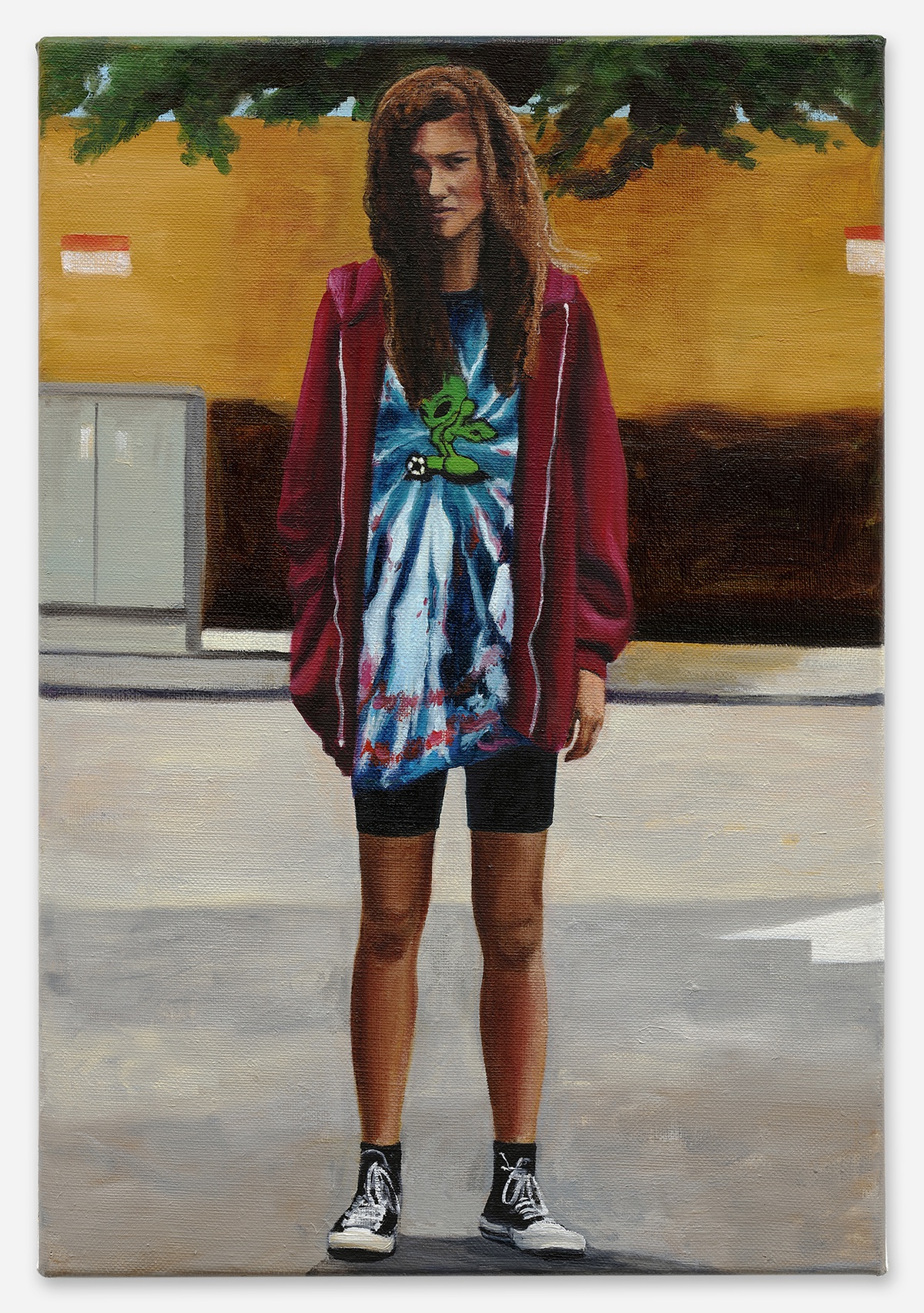 Mathis Gasser, Rue Bennett, 2022oil on canvas44 x 30 cm