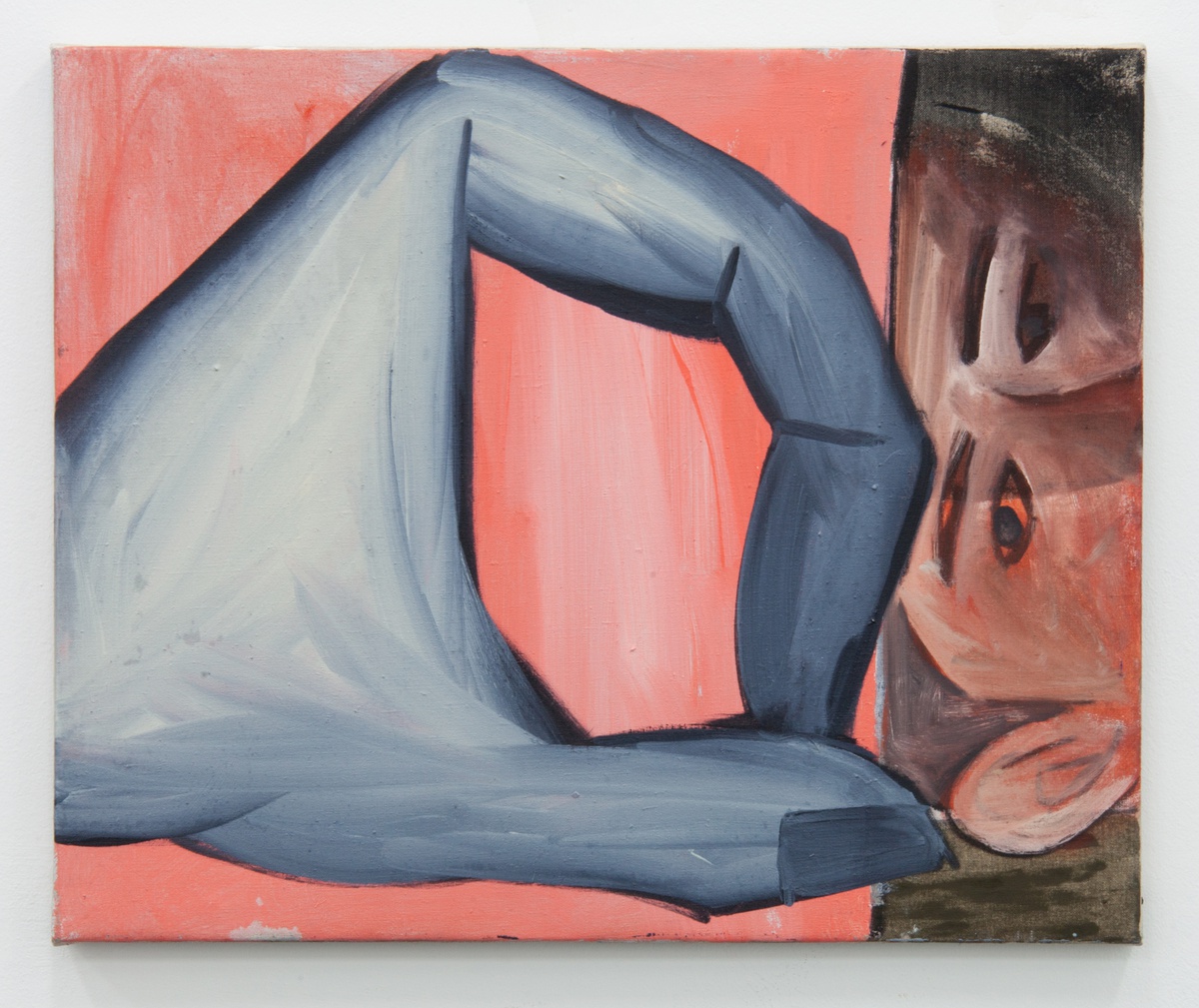 Tom Humphreys, Red Eye, 2018oil on canvas55 x 45 cm