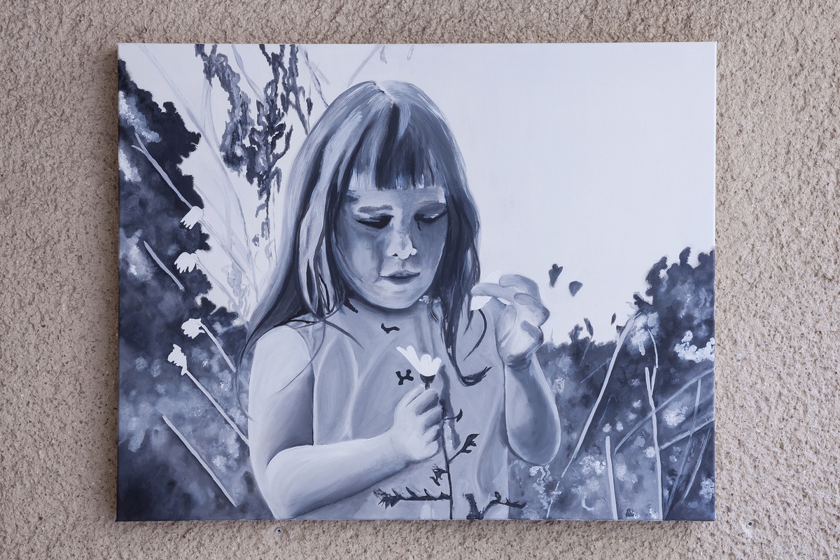 Angharad Williams, Daisy, 2020oil on canvas100 x 85 cm