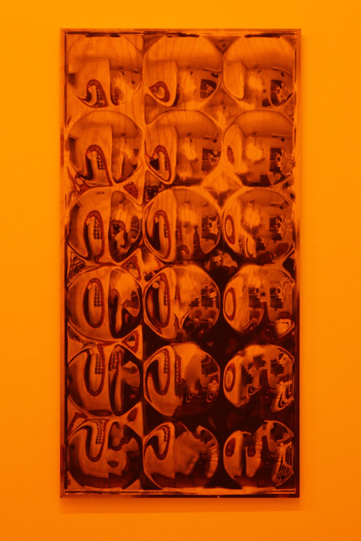 Hélène Fauquet, Chrome, 2020UV print on wood90 x 46 cm