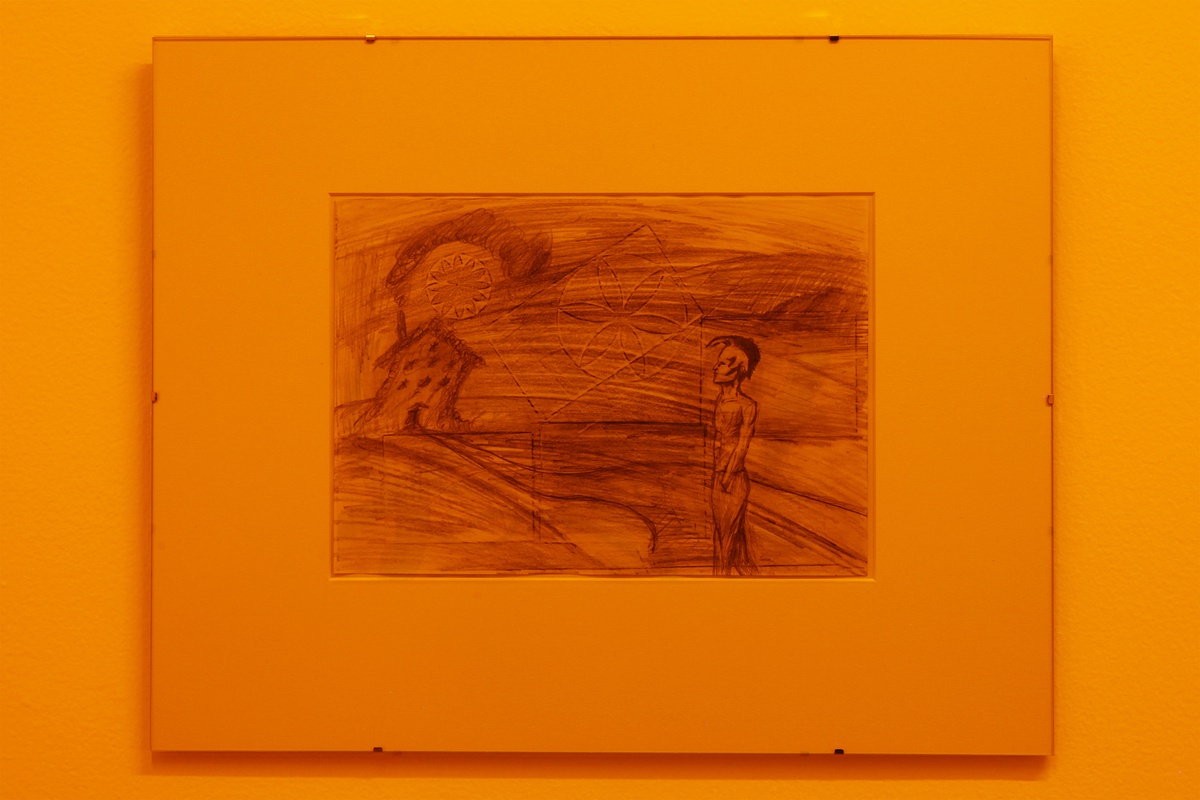 Philipp Simon, image, childhood, awareness, only the brave, gray, homesick, appendix, 2019pencil on paper40 × 50 cm