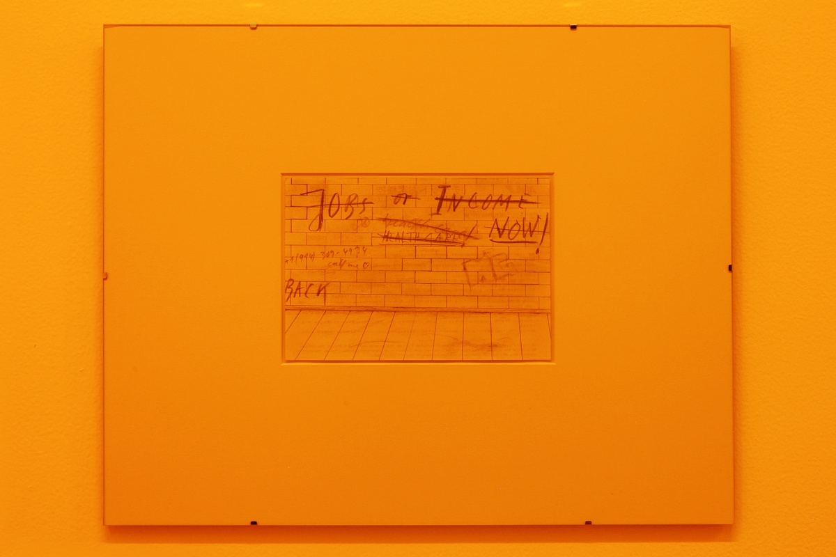 Philipp Simon, image, resistance, dismantle, wisconsin-pom-peii, silence, 2019pencil on paper40 × 50 cm